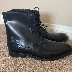 ZARA men’s zip up shoes